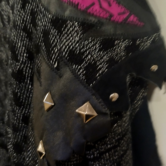 Vintage 1980s Graced by Starr Large Rocker Sweater - Picture 8 of 14